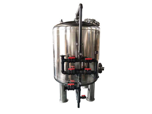 Equipamento de aço inoxidável 2T/H industrial do tratamento de esgotos do filtro do carbono 304 ativado