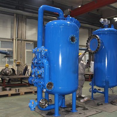 a areia do manganês do aço carbono do ³ /H de 5m filtra a remoção do manganês do ferro da água subterrânea