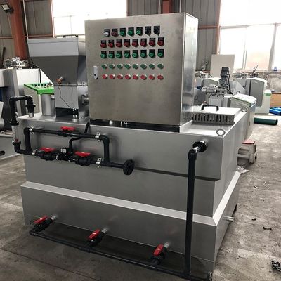 1500L/H integrou o dispositivo de dose automático PAC/PAM Chlorine Acid Alkali Dosing