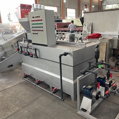 1500L/H integrou o dispositivo de dose automático PAC/PAM Chlorine Acid Alkali Dosing
