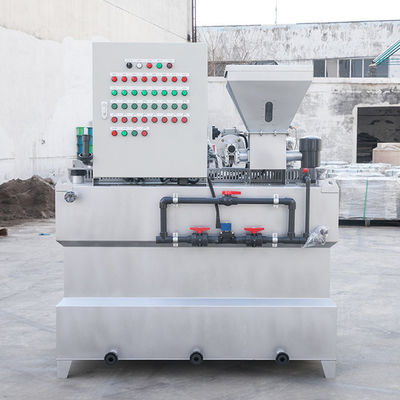 3000L/H sistema de dose automático SS para imprimir o tratamento de águas residuais de tingidura