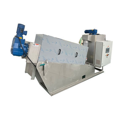 máquina de secagem da lama da imprensa de parafuso 50m3/H para o central química