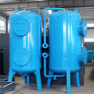 A multi areia industrial de quartzo do carbono ativado dos meios filtra totalmente automático