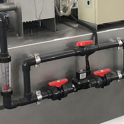 Tratamento de águas residuais industrial de dose automático integrado de aço inoxidável do sistema