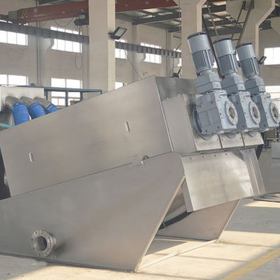 Máquina de secagem da lama Volute industrial para aves domésticas Duck Pig Fecal