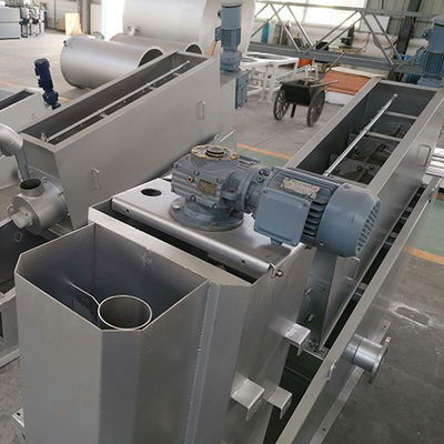 Máquina de secagem da lama Volute industrial para aves domésticas Duck Pig Fecal