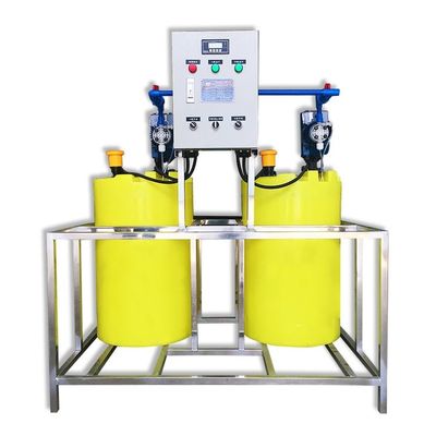 Tratamento de esgotos de dose da indústria química do sistema do cloreto automático do inibidor da escala