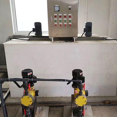 PH de dose automático integrado três câmaras do sistema que regula o agente liberador lento