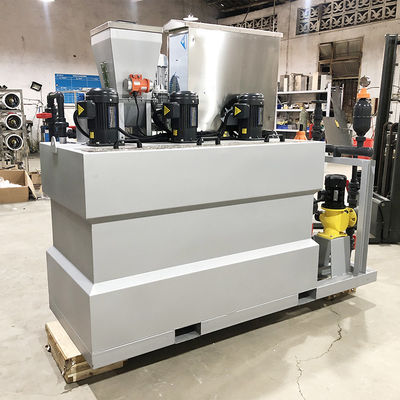Máquina de dosagem automática completa de pó seco PAM PAC base de ácido integrada
