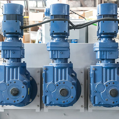 Máquina de desaguamento de lodo tipo espiral prensa de parafuso SS 304 Material