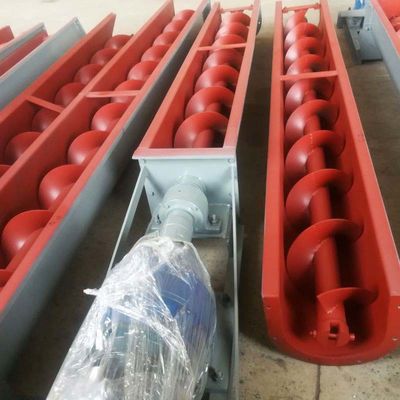 Rosca transportadora de lodo de aço inoxidável 304 em forma de U