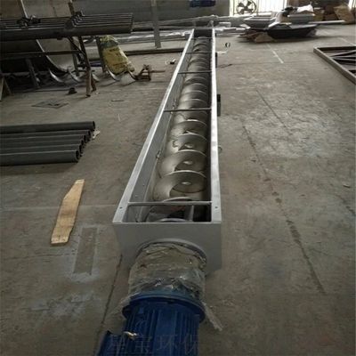 Rosca Transportadora Agrícola de Aço Inoxidável 304 Alimentador Sem Eixo de Aço Carbono