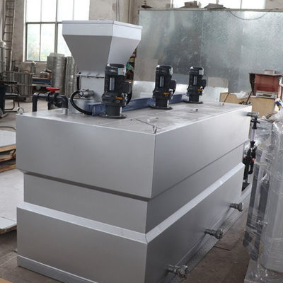 Sistema de dosagem química automática de aço inoxidável 304 para cloro em pó