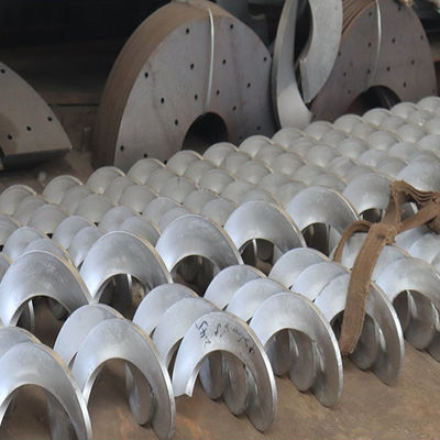 Máquina de rosca transportadora de cimento de silo de aço inoxidável espiral para pó