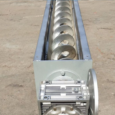 Máquina de rosca transportadora de cimento de silo de aço inoxidável espiral para pó