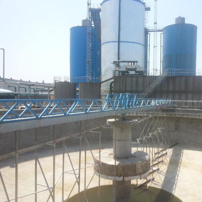 Raspador de lodo de acionamento central do tanque de sedimentação de esgoto 304 aço inoxidável