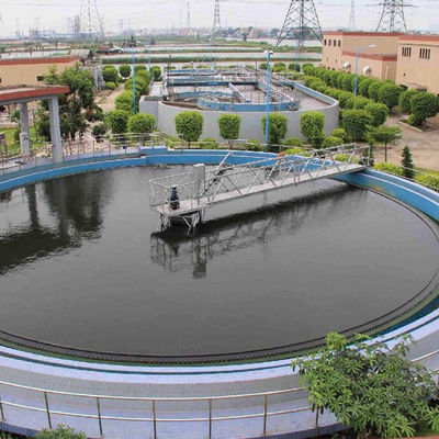 Raspador de lodo de acionamento central do tanque de sedimentação de esgoto 304 aço inoxidável