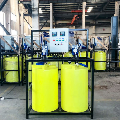 Sistema Integrado de Dosagem de Produtos Químicos Vertical Vertical PE 500L/H