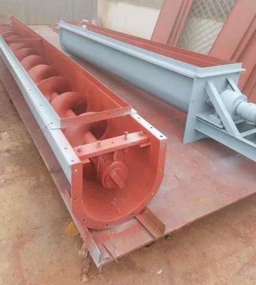 Parafuso transportador de pellets de aço inoxidável sem eixo helicoidal helicoidal
