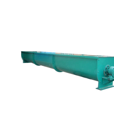 O tipo transporte de Shaftless U de parafuso espiral do cal inclinou industrial horizontal