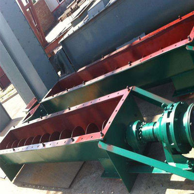 O tipo transporte de Shaftless U de parafuso espiral do cal inclinou industrial horizontal