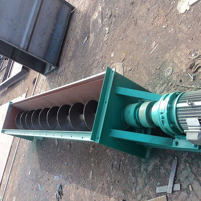 O tipo transporte de Shaftless U de parafuso espiral do cal inclinou industrial horizontal