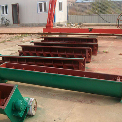 O tipo transporte de Shaftless U de parafuso espiral do cal inclinou industrial horizontal