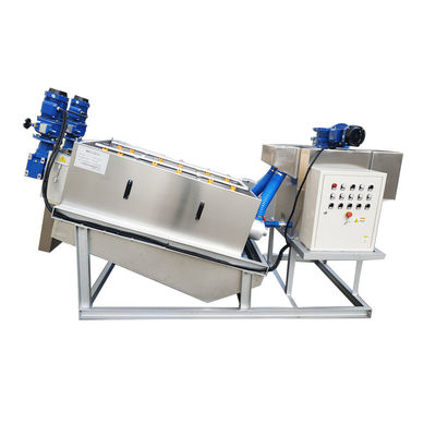 Máquina de secagem da lama Volute para a imprensa de parafuso Volute de aço inoxidável da urina do excremento