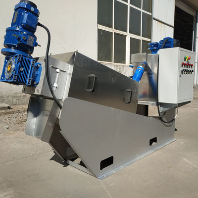 Máquina de secagem da lama Volute para a imprensa de parafuso Volute de aço inoxidável da urina do excremento