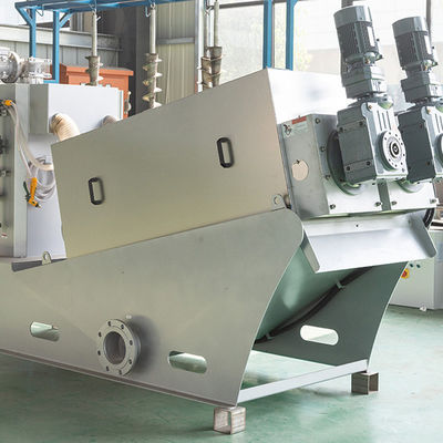 a lama 100m3/H espiral que seca faz à máquina o equipamento SUS316L do tratamento da lama
