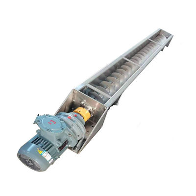 304 comprimento em forma de u de aço inoxidável da máquina 1~20m do transporte de parafuso de Shaftless