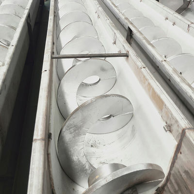 304 comprimento em forma de u de aço inoxidável da máquina 1~20m do transporte de parafuso de Shaftless