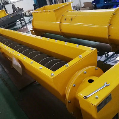 o transporte de parafuso do eixo helicoidal do transporte de parafuso de 1-40m Shaftless para o desperdício de óleo enlameia o transtorte