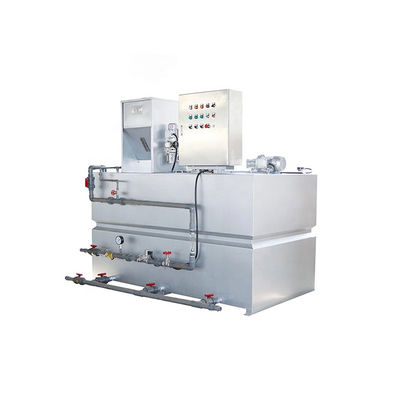 Pó de dose químico do sistema do polímero do PAM PAC que dosa a máquina 250L~10000L