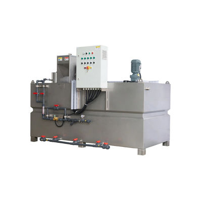 Pó de dose químico do sistema do polímero do PAM PAC que dosa a máquina 250L~10000L