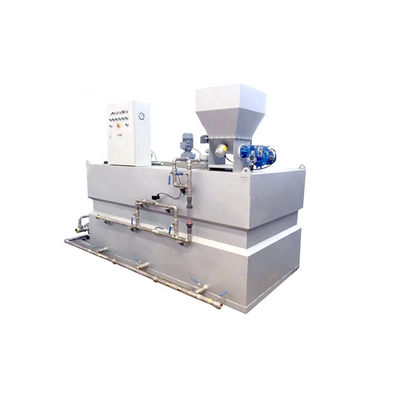 Pó de dose químico do sistema do polímero do PAM PAC que dosa a máquina 250L~10000L
