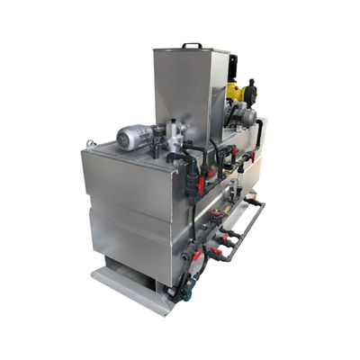 380Volt sistema de dose automático de dose químico do equipamento 304SS para a purificação de água