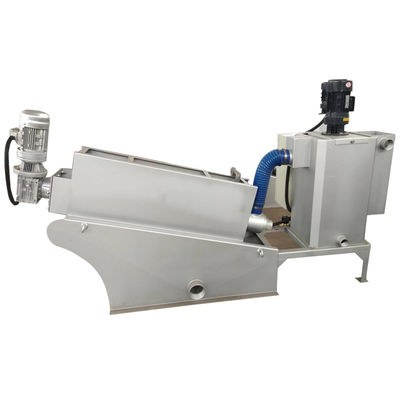 da lama de aço inoxidável da imprensa de parafuso 8m3/H equipamento de secagem 304 inoxidável