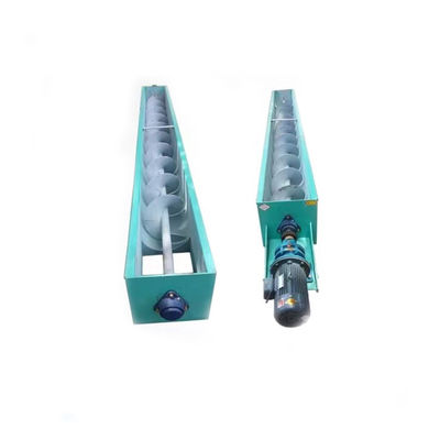 transporte de correia do parafuso de Shaftless do eixo helicoidal da lama de 5t/H SS316 para o tratamento de esgotos de tingidura