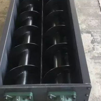 transporte de correia do parafuso de Shaftless do eixo helicoidal da lama de 5t/H SS316 para o tratamento de esgotos de tingidura