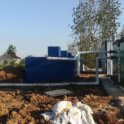 Maquinaria industrial 100m3/D Eco da planta de tratamento de esgotos de SS304 MBR MBBR amigável