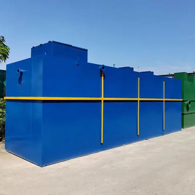 Maquinaria industrial 100m3/D Eco da planta de tratamento de esgotos de SS304 MBR MBBR amigável