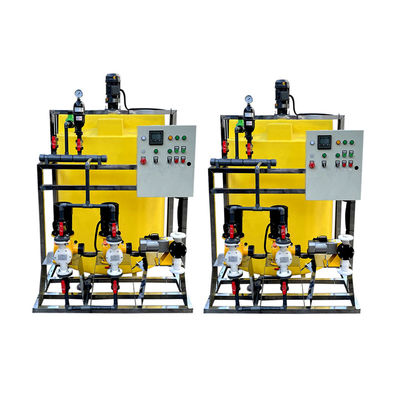 Máquina de dose automática completa PAM Dosing System Corrosion Proof do coagulante 300L/H