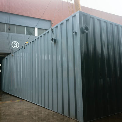 o equipamento do tratamento de esgotos da integração de sistemas de 500m3/D 304SS Mbr personalizou