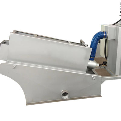 Imprensa de parafuso de secagem 1-2500kgs/H da máquina da lama do tratamento de águas residuais multi