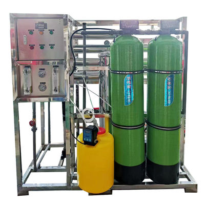 Equipamento de sistema da purificação de água da osmose reversa de ISO9001 500lph para beber