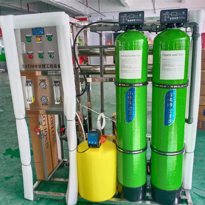 Equipamento de sistema da purificação de água da osmose reversa de ISO9001 500lph para beber