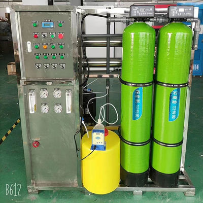 Equipamento de sistema da purificação de água da osmose reversa de ISO9001 500lph para beber