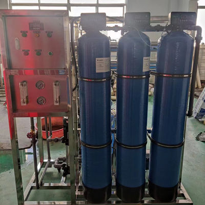 Equipamento de sistema da purificação de água da osmose reversa de ISO9001 500lph para beber