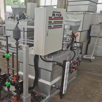 Sal baixo ácido do tratamento da água automático que dosa o sistema 500L-500000L